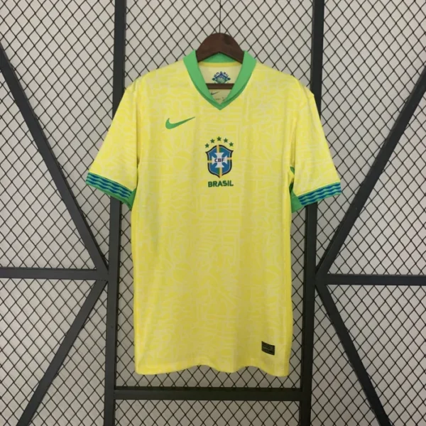 Brazil 2024 Copa America Home Man Jersey