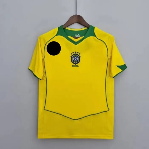 Brazil Home Retro Jersey 2004