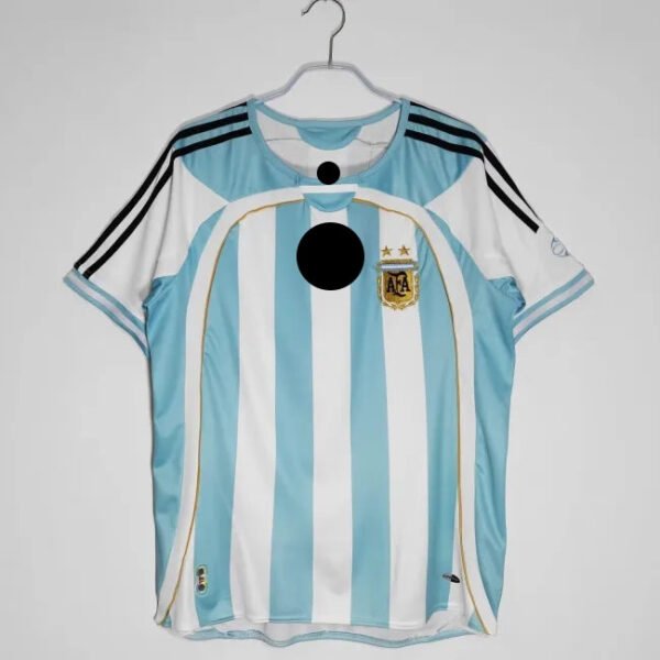 Argentina Home Retro Jersey 2006