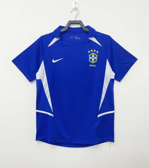 Brazil Away Retro Jersey 2002