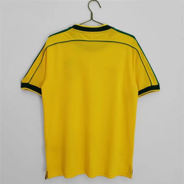 Brazil Home Retro Jersey 1998 - Image 2