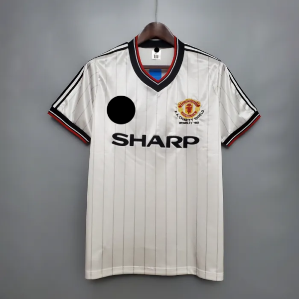 Manchester United Away Retro Charity Shield Jersey 1983/84