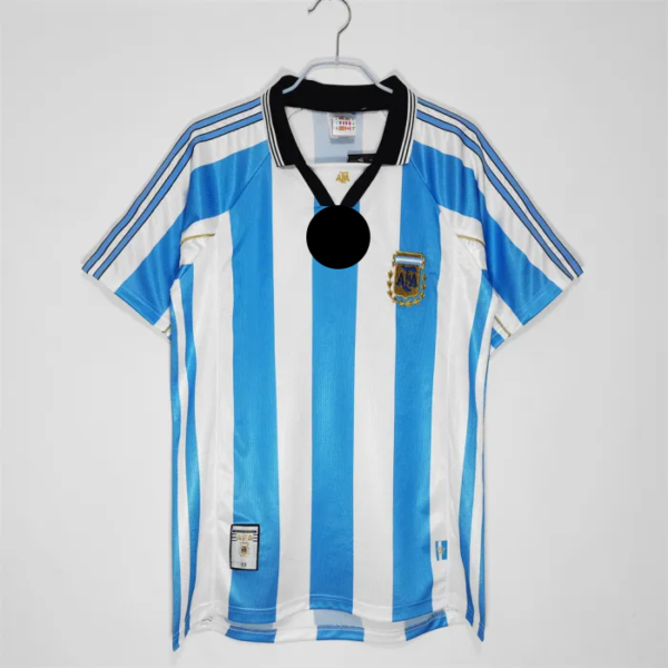 Argentina Home Retro Jersey 1998/99