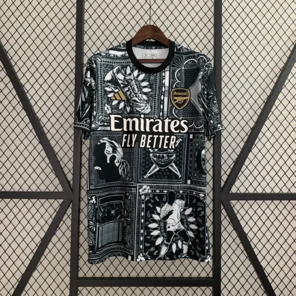 Arsenal x Ian Wright Pre-Match Man Jersey 23/24