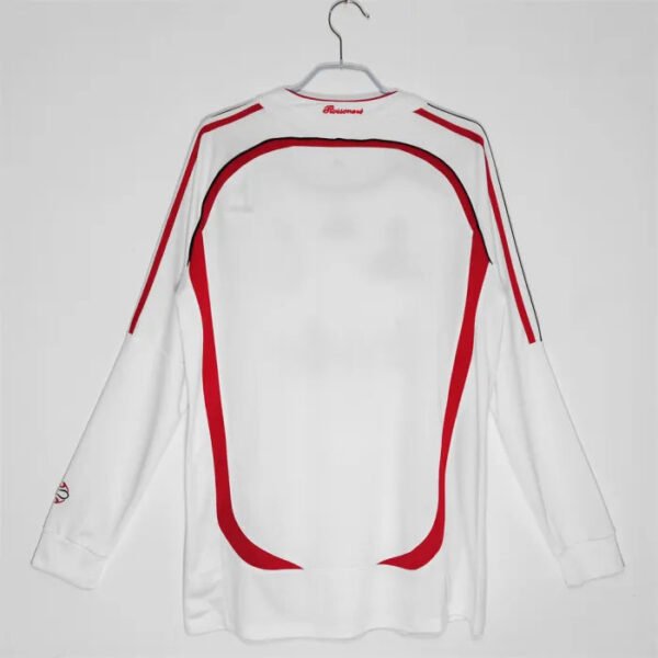 AC Milan Away Long Sleeve Retro Jersey 2006/07 - Image 2