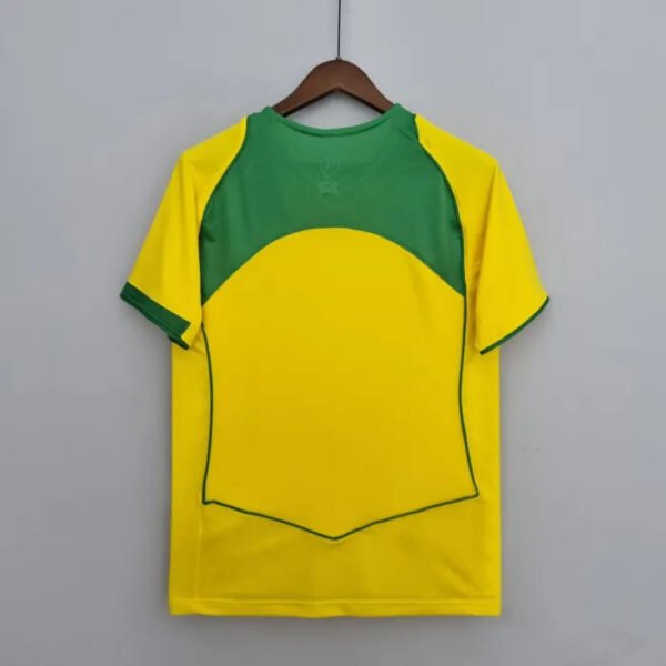 Brazil Home Retro Jersey 2004 - Image 2