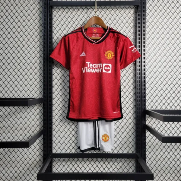 Manchester United Home Kids Jersey 23/24