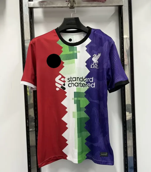 Liverpool Man Jersey 23/24 Red White Purple