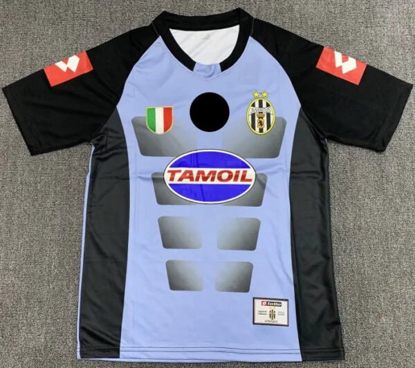 Juventus Retro Blue Goalkeeper Jersey 2002/03