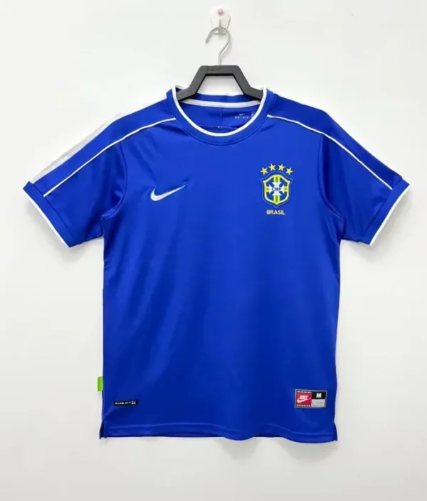 Brazil Away Retro Jersey 1998