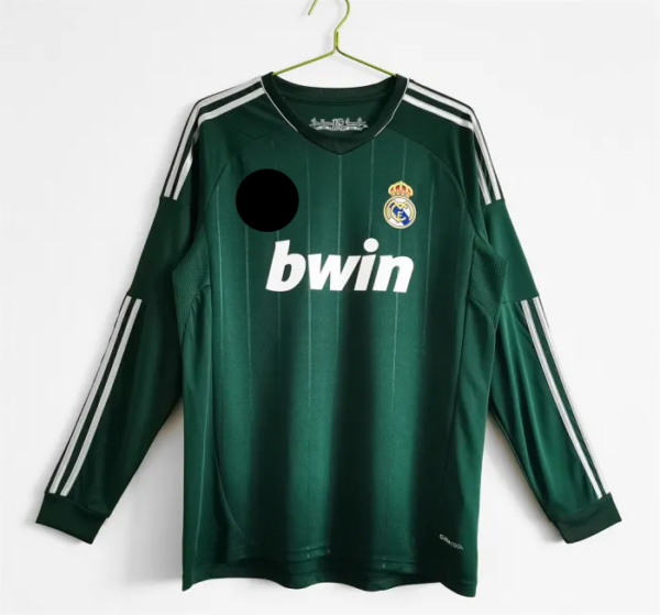 Real Madrid Third Long Sleeve Retro Jersey 2012/13