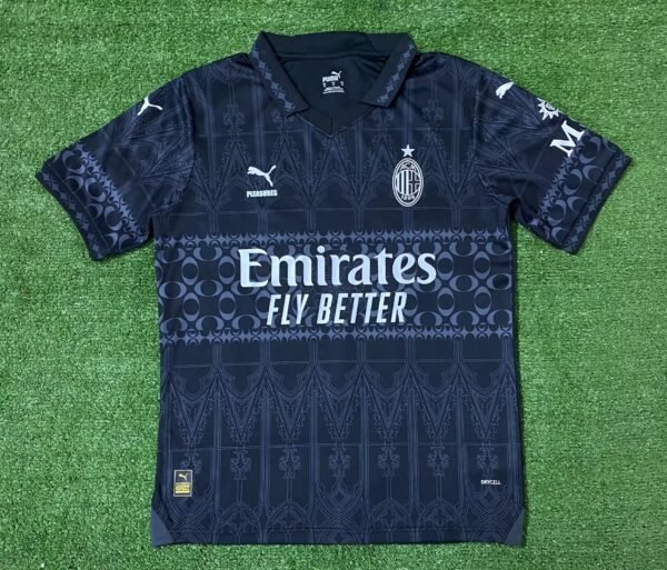 Puma X Pleasures AC Milan 23/24 Jersey Black Version